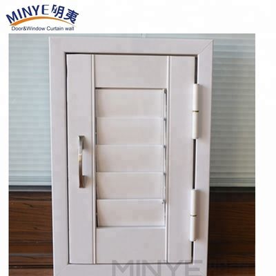 Customized PVC Louver Window with Adjustable Plantation Shutter Design and Louvers