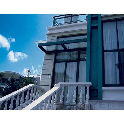 Aluminum Ventilated Facade Structural Glass Curtain Walls for Customized Villa Design