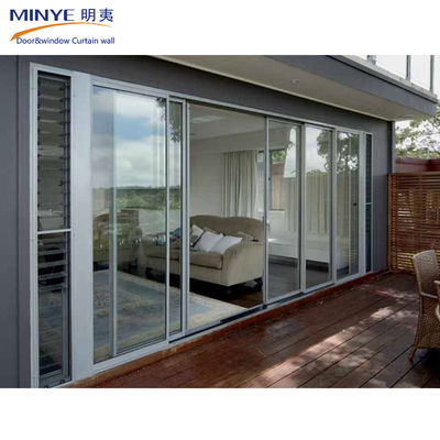 Aluminum Profile Courtyard Sliding Door with Heat Preservation and Anti-Thief Function