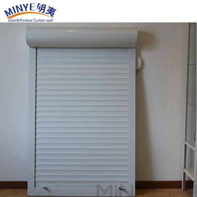 Finished Exterior Folding Shutters for Industrial Aluminum Roller Shutter Garage Doors