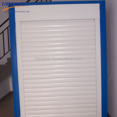 Finished Exterior Folding Shutters for Industrial Aluminum Roller Shutter Garage Doors