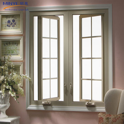 Tempering Glass Type Aluminum Bi Folding Glass Window for House Decoration
