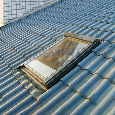 Electric Switch Sunshade and Waterproof Double Tempered Glass Aluminum Skylight Window