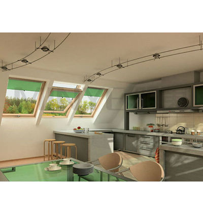 Customized Aluminium Glass Roof Window with Flashing Skylight 2.5mm/3.0mm Profile Thickness