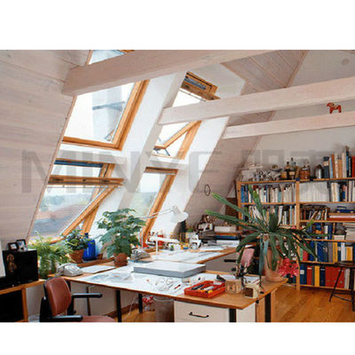 Customized Aluminium Glass Roof Window with Flashing Skylight 2.5mm/3.0mm Profile Thickness