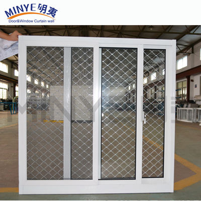 Innovative Customized Colors Noise Killer PVC/UPVC Sliding Window with Grills Design