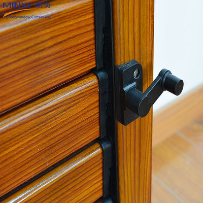 Sturdy and Durable Adjustable Shutter in Aluminum Alloy for Wooden Color Profile