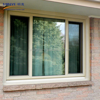 Unbreakable Glass Aluminum Window for House Special Function Veranda Window