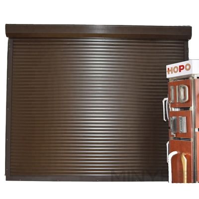 Powder Coated Electric Opening Aluminum Rolling Shutter Garage Shutter