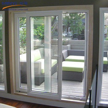 Low-E Tempered Glass Sliding Door with Grid for Customized Sizes and Superior Sealing