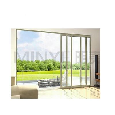 Low-E Tempered Glass Sliding Door with Grid for Customized Sizes and Superior Sealing
