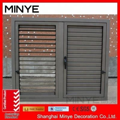 Manual Control Aluminum Alloy Frame Roll-up Shutter Window for Ventilation Management