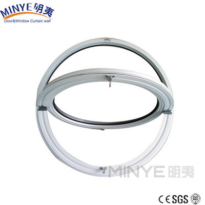 Modern Design Aluminum Center Pivot Open Circle Shaped Round Window