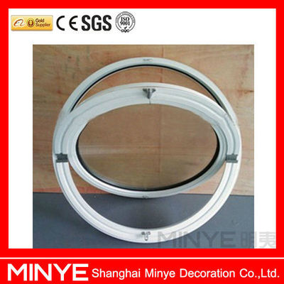 Modern Design Aluminum Center Pivot Open Circle Shaped Round Window