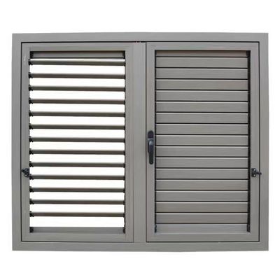 Louver Handle Cranking Shutter with Aluminum Alloy Frame and Customized Colors