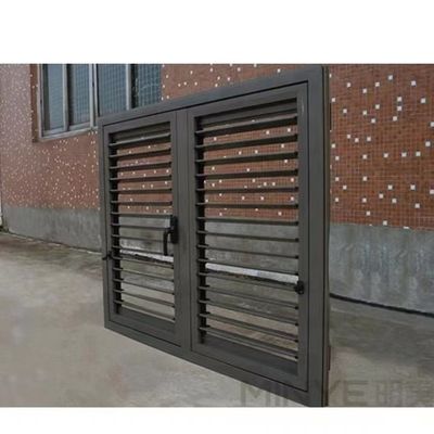 Louver Handle Cranking Shutter with Aluminum Alloy Frame and Customized Colors