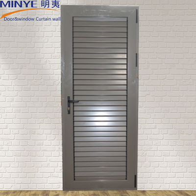 Improved Ventilation Aluminum Alloy Flush Door Shutter with Manual or Electric Adjust