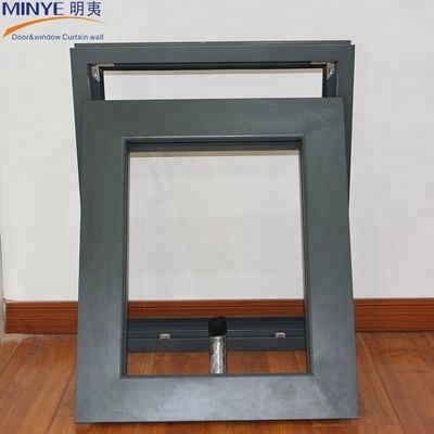 45 Degree Joint Awning Window with 1.4mm Thickness Aluminum Frame and Powder Coating