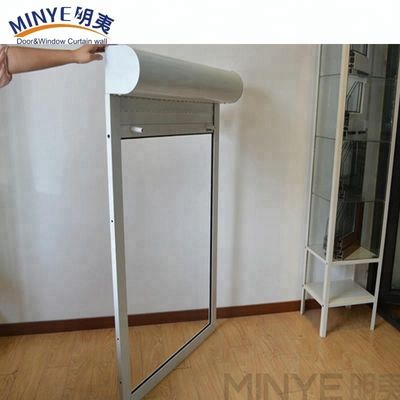 Commercial Grade Manual Rolling Shutter Window with 3.0mm Thick Aluminum Profile