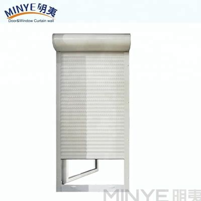 Commercial Grade Manual Rolling Shutter Window with 3.0mm Thick Aluminum Profile