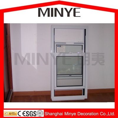 1.4mm Profile Thickness Arch Top Design Bathroom Vertical Sliding Aluminum Window OEM