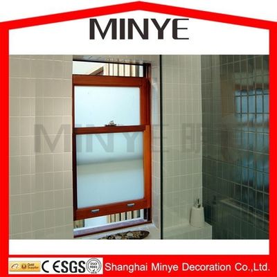 1.4mm Profile Thickness Arch Top Design Bathroom Vertical Sliding Aluminum Window OEM