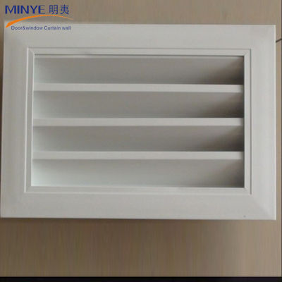Horizontal Opening Pattern Aluminum Frame Round Design Shutters for Circle Duct Louvers