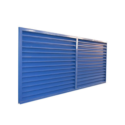 Aluminum Profile Frame 6063-T5 Fixed Plantation Shutter for Beauty and Safety Louvers