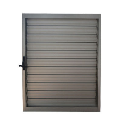 Aluminum Profile Frame 6063-T5 Fixed Plantation Shutter for Beauty and Safety Louvers