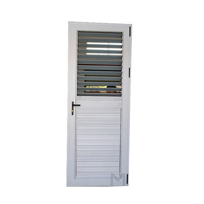 Aluminum Dutch Glass Double Open Single Door Swing Style Entryway Access Point