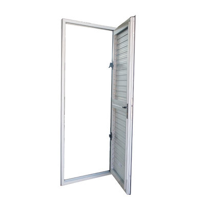 Aluminum Dutch Glass Double Open Single Door Swing Style Entryway Access Point