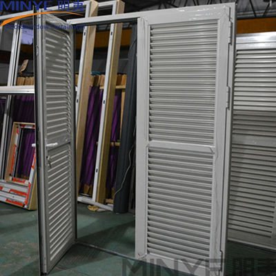 Anti-Wind Fixed Design Aluminum Alloy Louver Shutter with Chinese or German Hardware