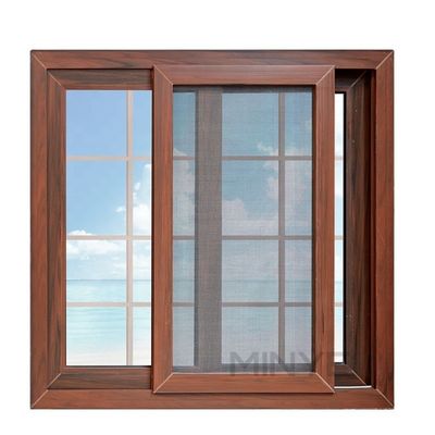 Swing Open White Aluminum Glass Casement Windows with Spanish Style Design from Shanghai