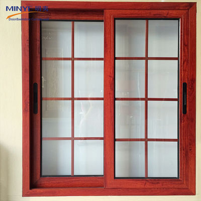 Swing Open White Aluminum Glass Casement Windows with Spanish Style Design from Shanghai