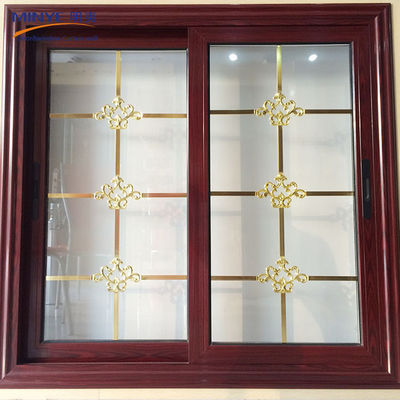 Swing Open White Aluminum Glass Casement Windows with Spanish Style Design from Shanghai