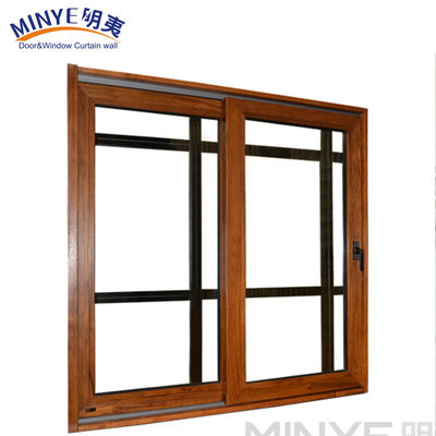 Swing Open White Aluminum Glass Casement Windows with Spanish Style Design from Shanghai