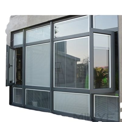EPDM Rubber Strip Design Style Modern Aluminum Frame Casement Window Picture Window