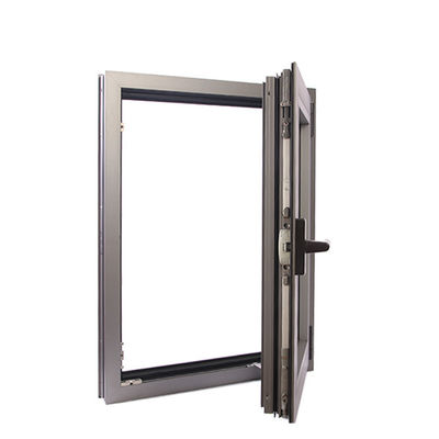 Good Sealing Thermal Break Aluminum Tilt and Turn Window with Double Tempered Glass