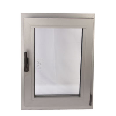 Good Sealing Thermal Break Aluminum Tilt and Turn Window with Double Tempered Glass