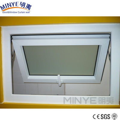 Water Penetration Rate 250 Pa Top Hung Window Design for Toilet or Bathroom