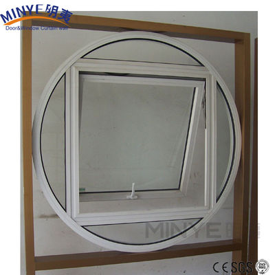 Water Penetration Rate 250 Pa Top Hung Window Design for Toilet or Bathroom