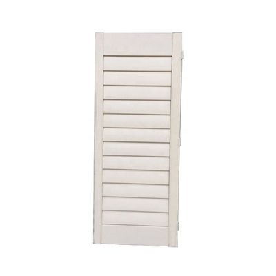 Horizontal Opening Pattern France Pvc Shutters/Louver Plantation Modern Design Style