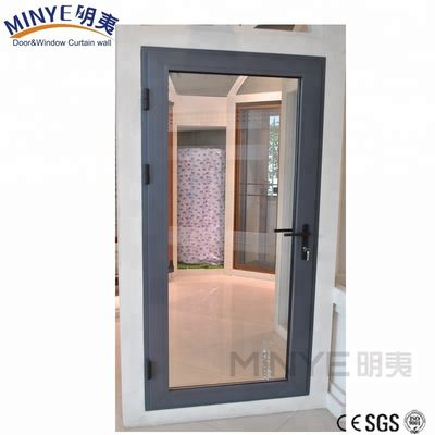 Commercial Fire Rated Glass Doors with Stylish Frameless Design and Finished Surface