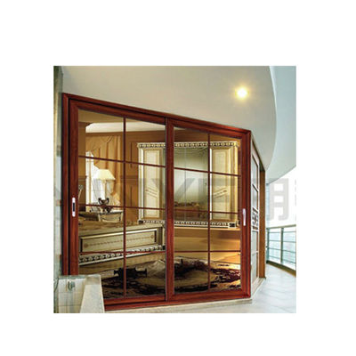 Warehouse Aluminum Sliding Door and Double Glazed Windows with Heat Insulation Feature