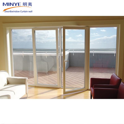 Back Yard Design Aluminum Alloy Casement Door with Double Glazed and Safety Features