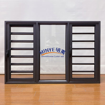 Aluminum Alloy and Glass Louver Shutter for European Exterior Home in American-style