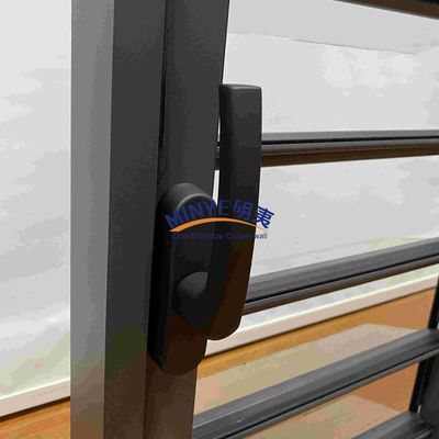 Aluminum Alloy and Glass Louver Shutter for European Exterior Home in American-style