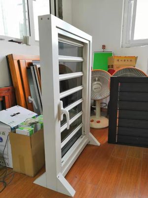 Aluminum Louver Shutters Windows for Aesthetics and Ventilation in Customized Colors