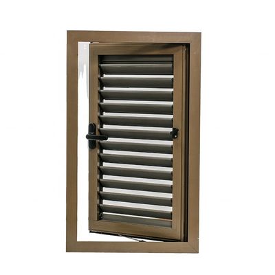 Aluminum Plantation Shutter For Windows with 50.8mm Louver Size and Customized Shape