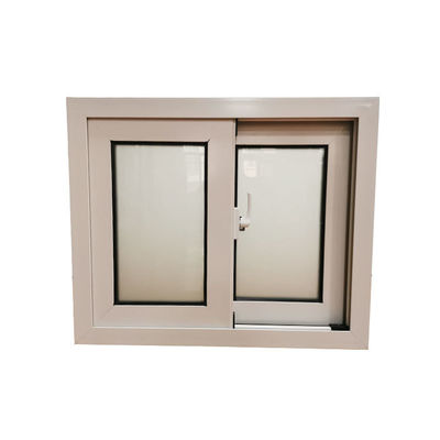 Bedroom Hurricane Impact Windows with Plastic Steel Frame Sliding and Office Glass
